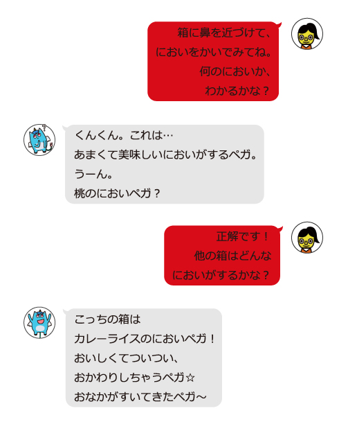 展示物解説 かおりあてクイズ からだの部屋 展示物解説 かおりあてクイズ からだの部屋