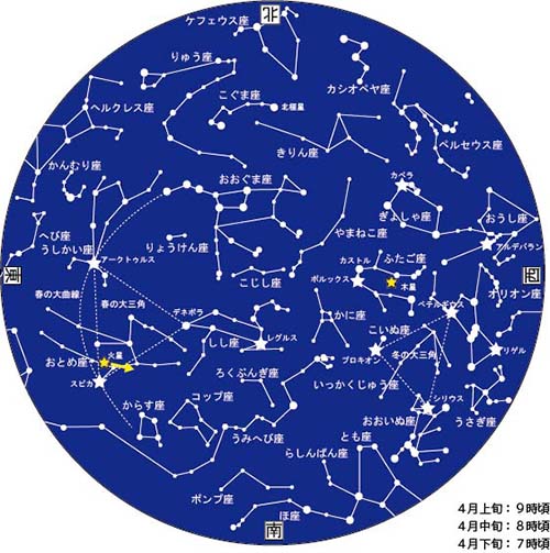 4月星図カラーame