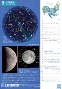 今月の星空2022年09月サムネ