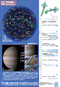 今月の星空2022年11月サムネ