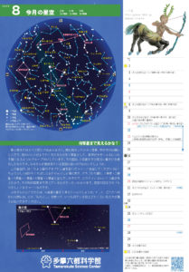 今月の星空2023年08月