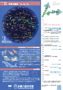 今月の星空2023年11月