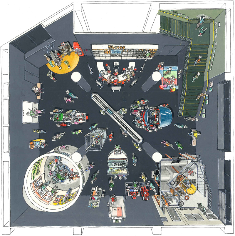 Exhibition Room 3 System & Mechanism