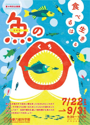 夏の特別企画展 魚の口 ~食べるは生きる~