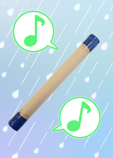 雨の音が鳴る不思議な楽器「レインスティック」を作ろう！