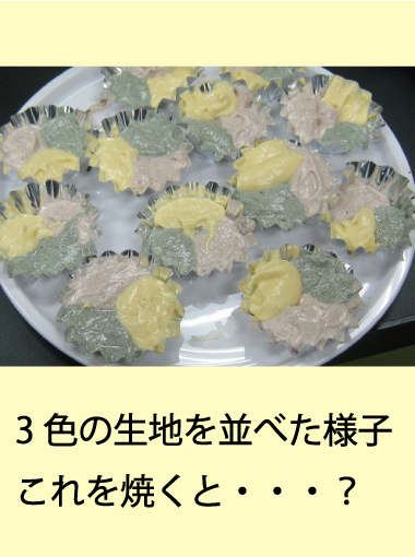 キッチンサイエンス カラーマジックケーキを作ろう
